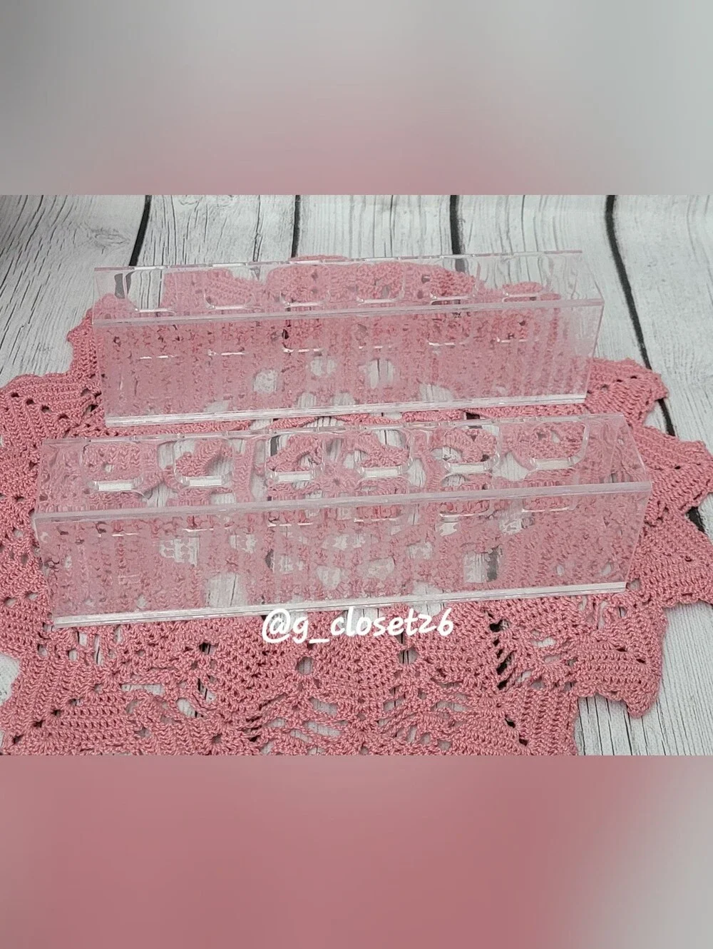 N/A clear acrylic